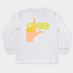 Glee Logo Kids Long Sleeve T-Shirt